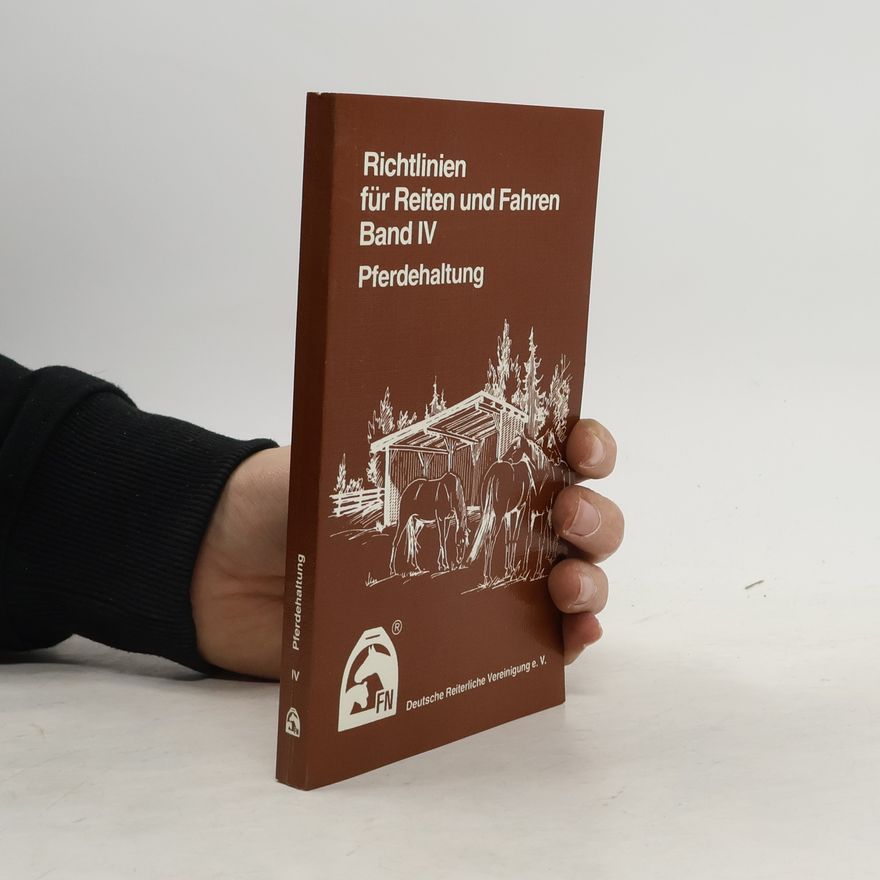 Various authors Richtlinien für Reiten und Fahren Band V. Fahren