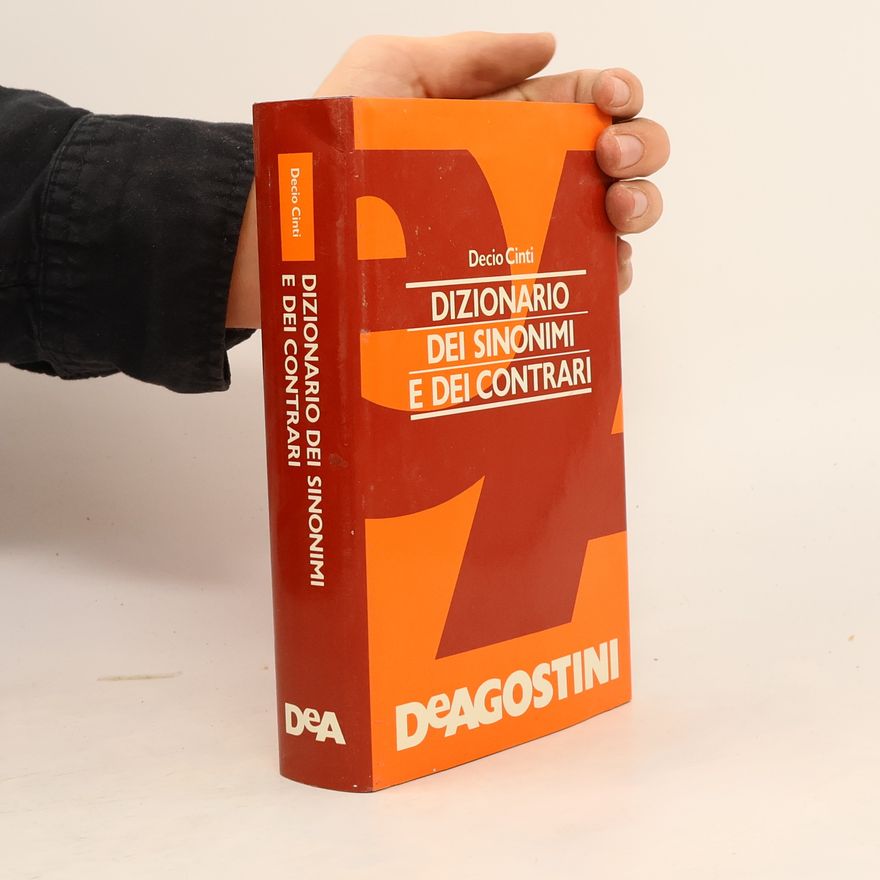 Decio Cinti Dizionario dei sinonimi e dei contrari