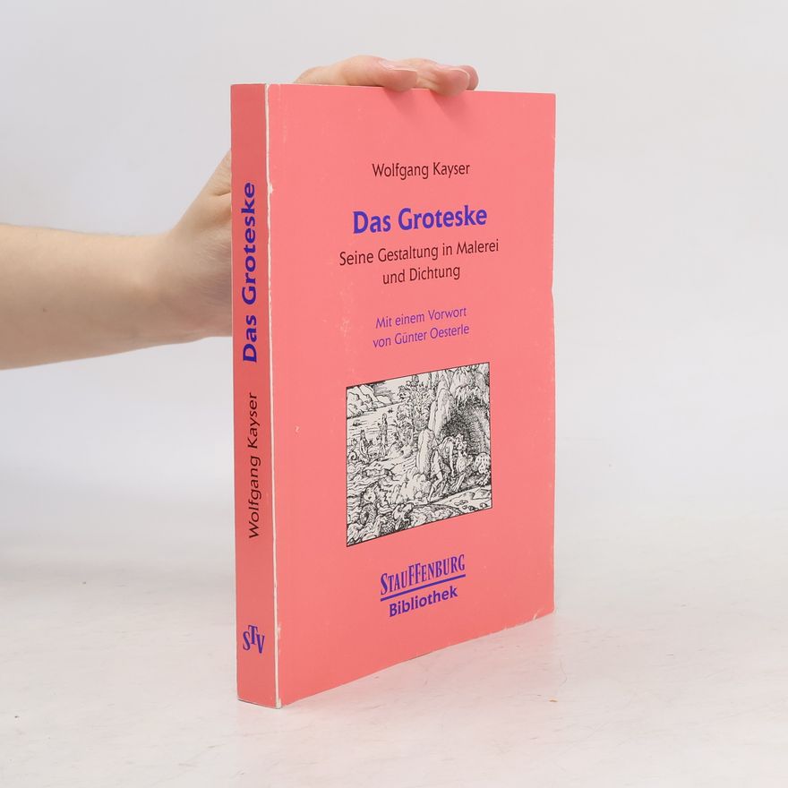 Günter Oesterle Stauffenburg Bibliothek: Das Groteske