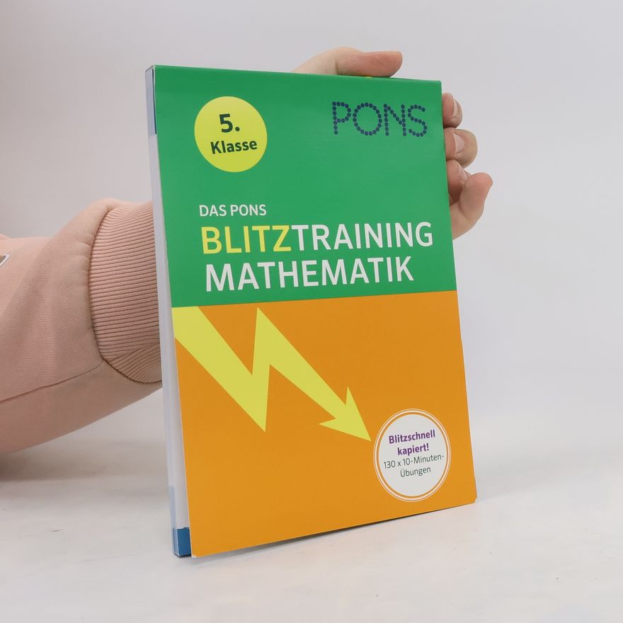 Unknown Author Das PONS Blitztraining - Mathematik 5. Klasse