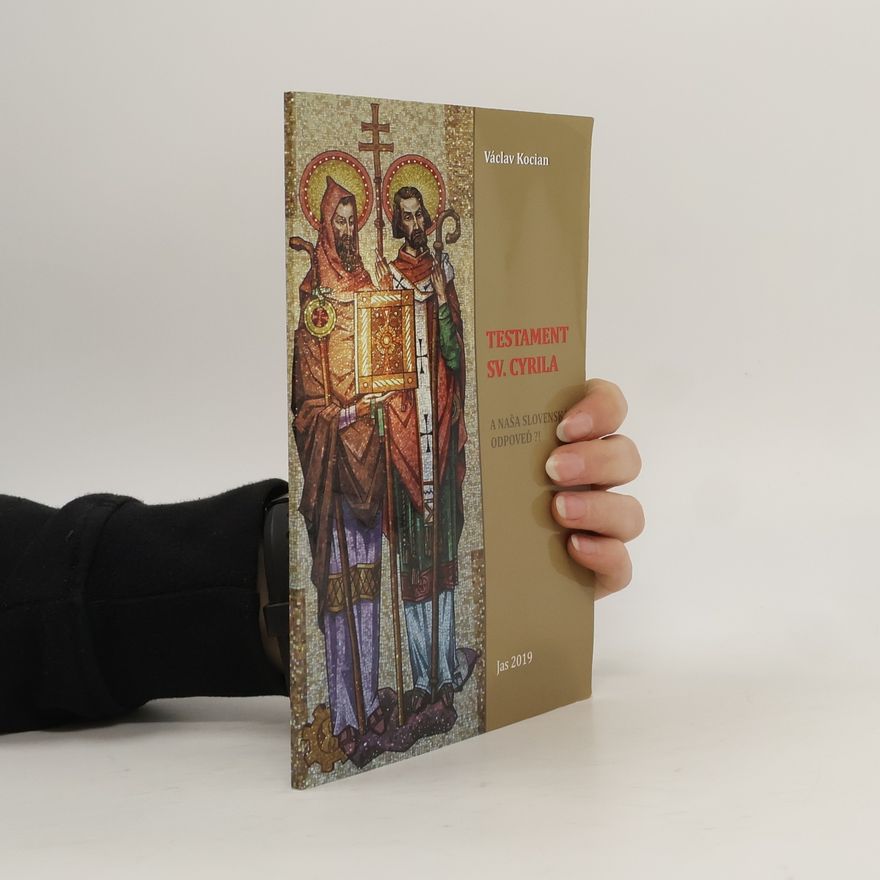Václav Kocián Testament sv. Cyrila