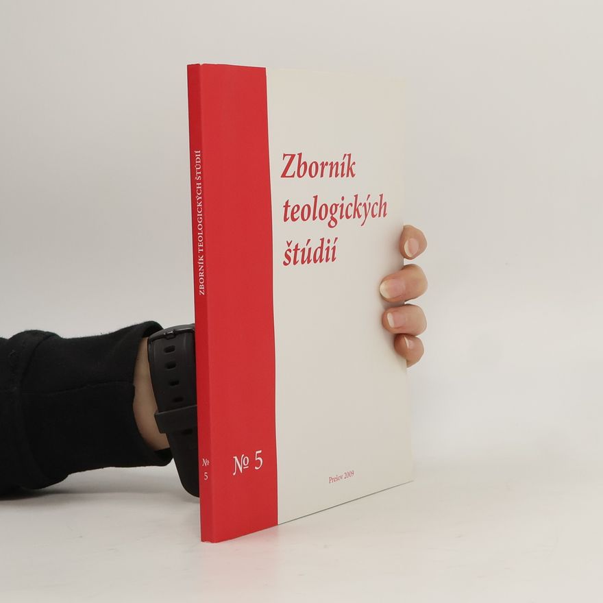 Collectif d'auteurs Zborník teologických štúdií. No 5