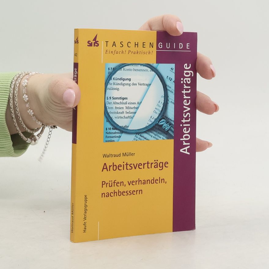 Waltraud Müller-Franke Arbeitsverträge