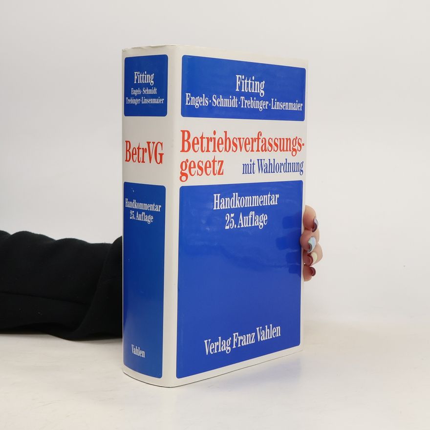Wolfgang Linsenmaier Betriebsverfassungsgesetz