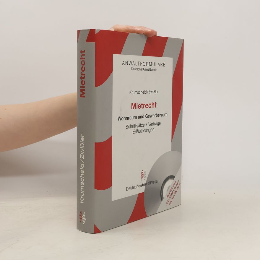 Herbert Krumscheid Mietrecht - Enthält eine CD-ROM mit zahlreichen Mustern