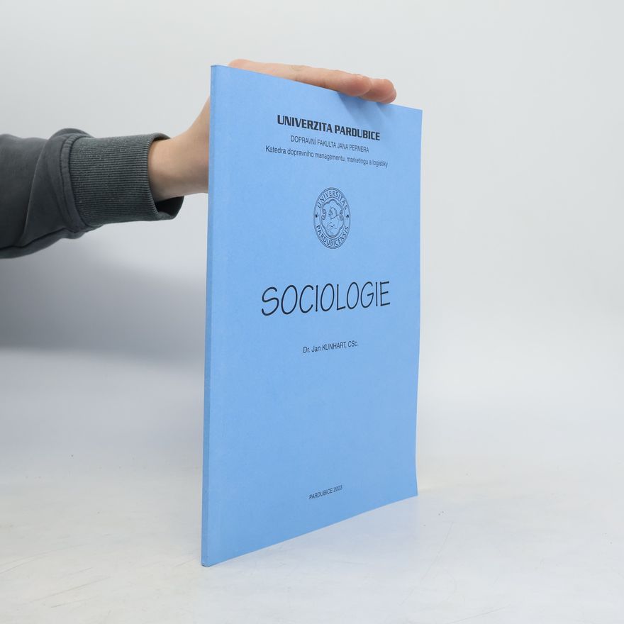 Jan Kunhart Univerzita Pardubice: Sociologie