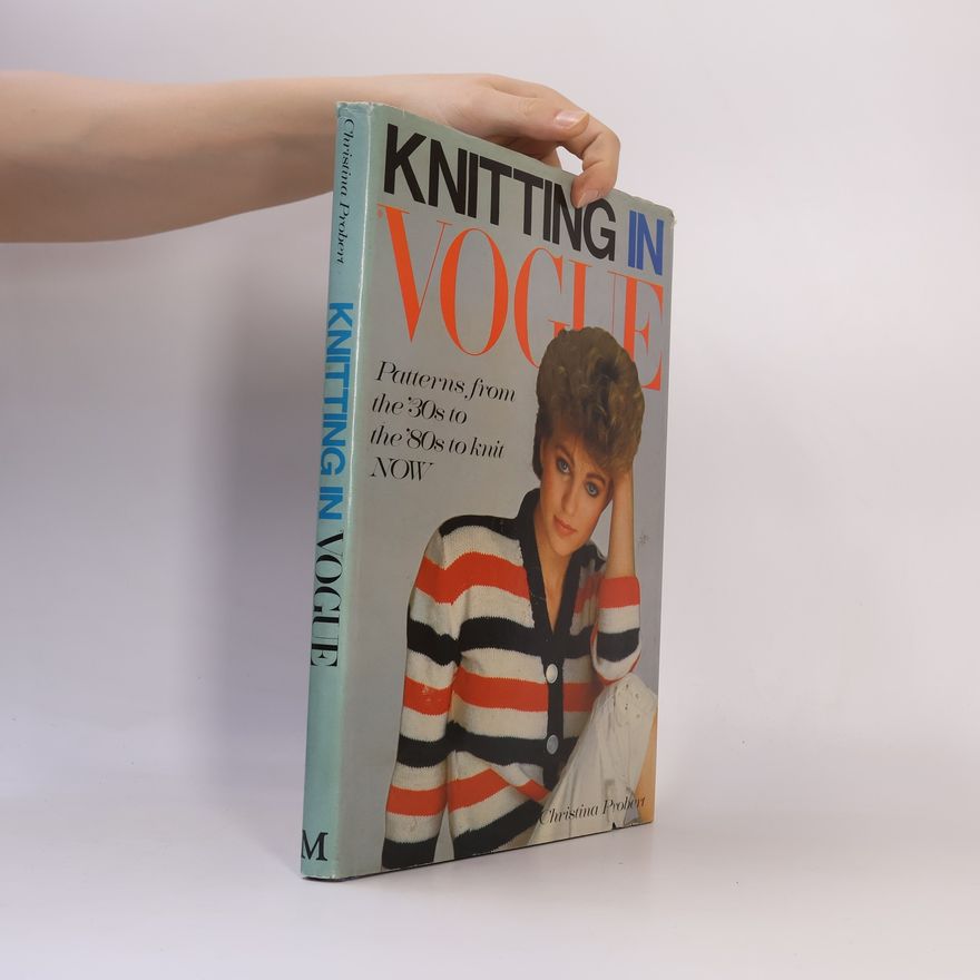 Christina Probert Knitting in Vogue