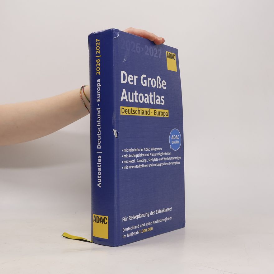 Various authors ADAC Der Große Autoatlas 2026/2027 Deutschland und seine Nachbarregionen 1:300.000