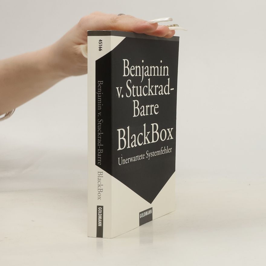 Benjamin von Stuckrad-Barre Blackbox