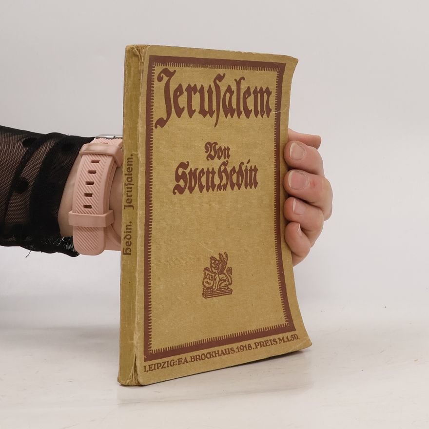Sven Hedin Jerusalem