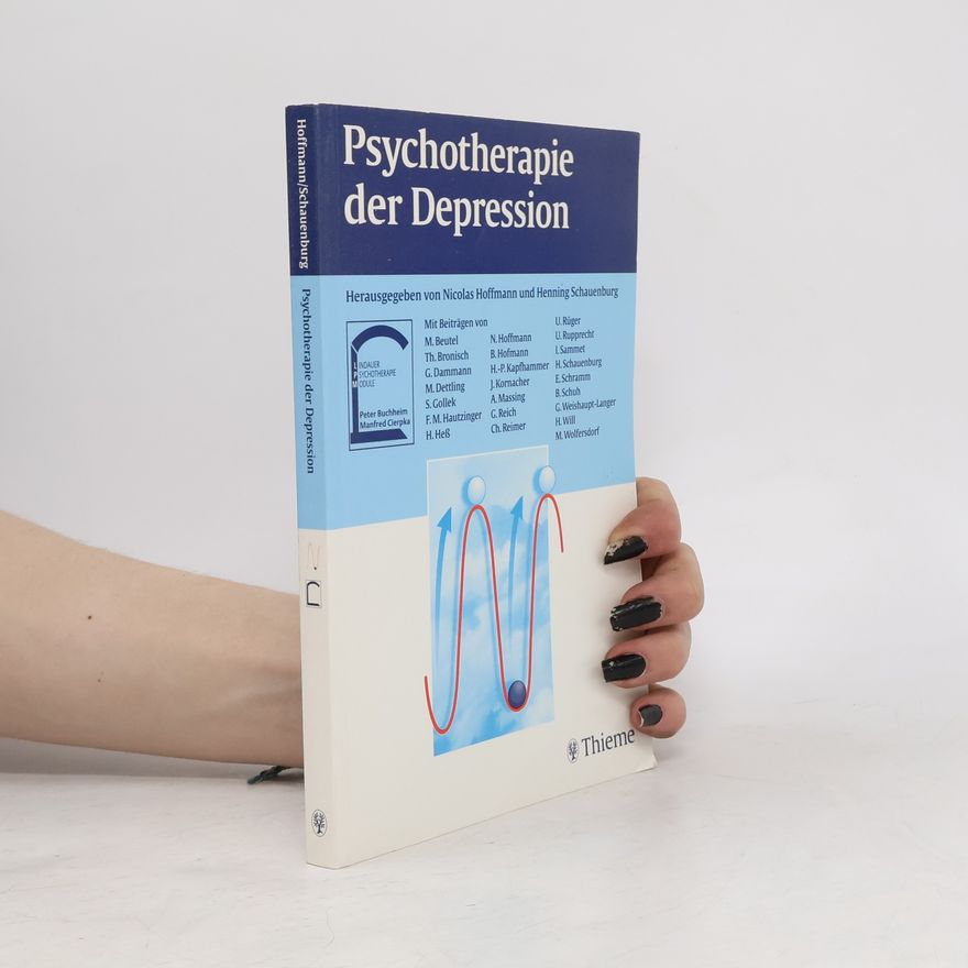 Nicolas Hoffmann Psychotherapie der Depression