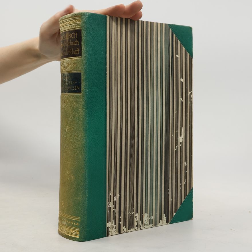 Hans Nicklisch Handwörterbuch der Betriebswirtschaft. Zweiter Band