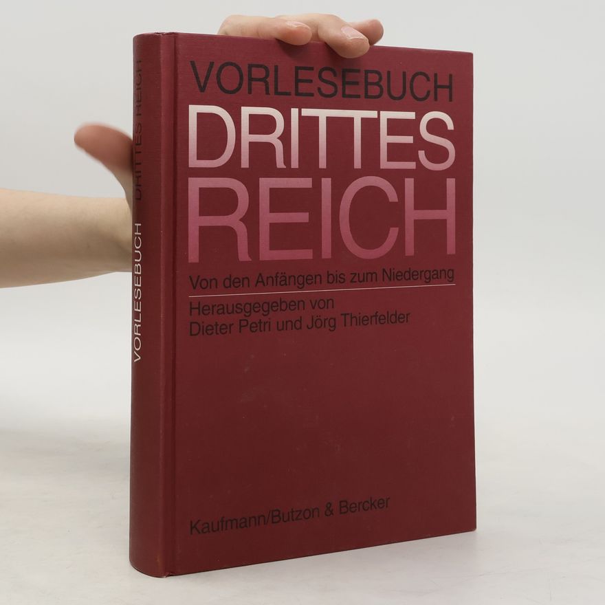 Jörg Thierfelder Vorlesebuch Drittes Reich