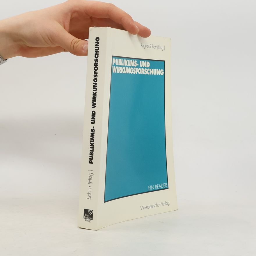 Angela Schorr Publikums- und Wirkungsforschung
