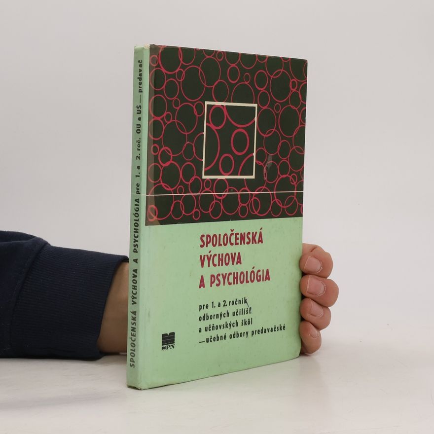 AA.VV. Spoločenská výchova a psychológia pre 1. a 2. roč. OU a UŠ - predavač