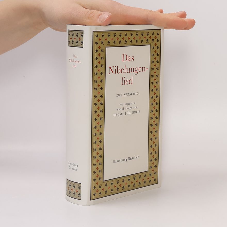 Helmut de Boor Das Nibelungenlied