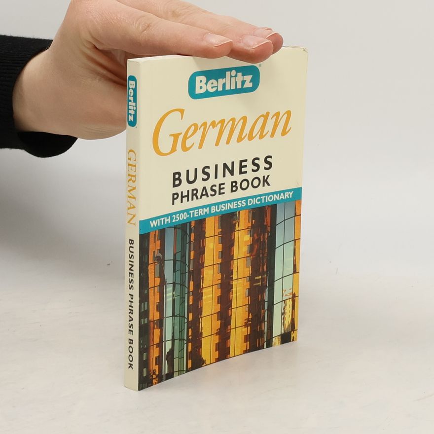Autorenkollektiv Berlitz Business Phrase Book & Dictionary: Berlitz German Business Phrase Book