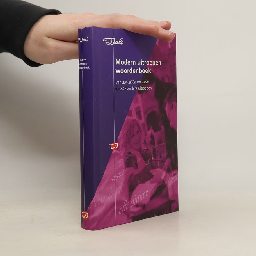 Ton den Boon Modern uitroepenwoordenboek