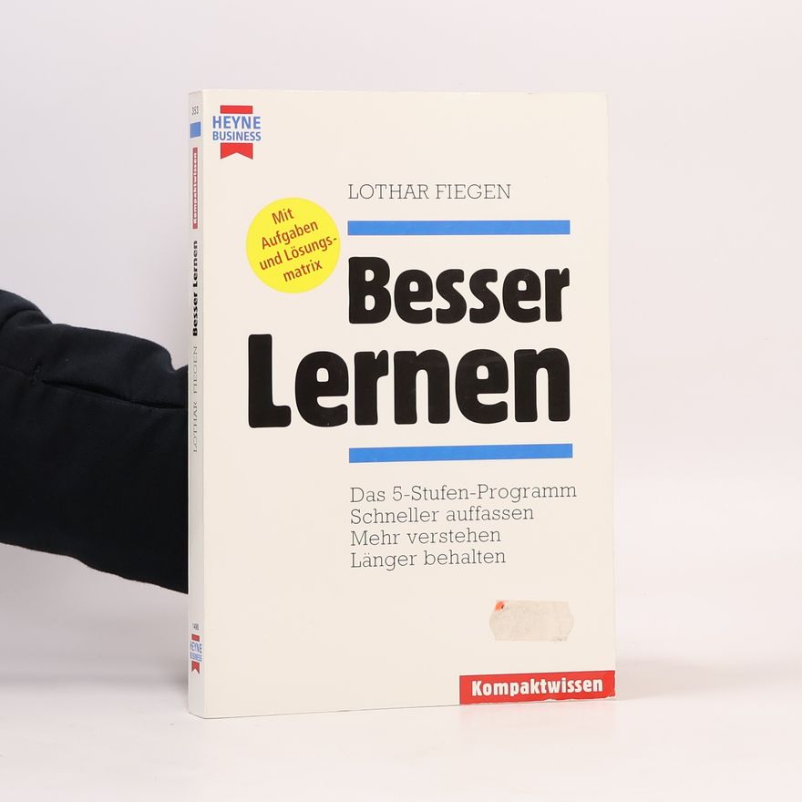 Lothar Fiegen Besser lernen