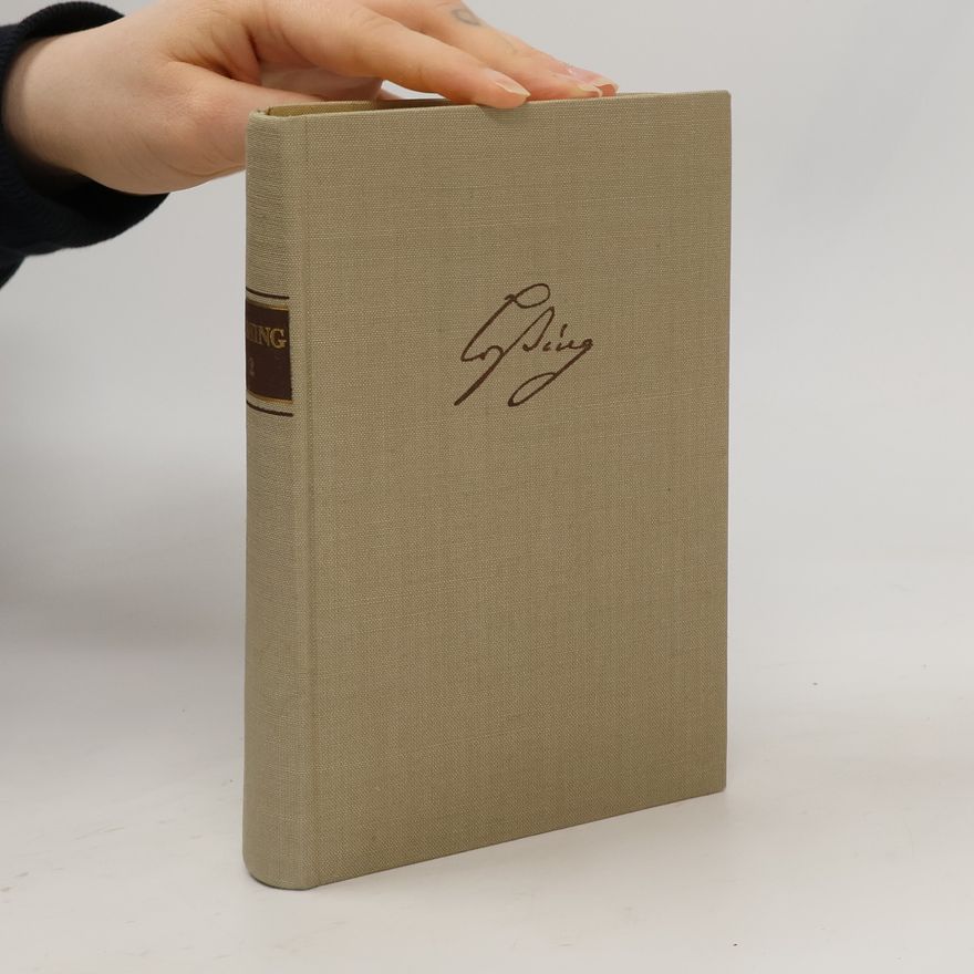 Gotthold Ephraim Lessing Gesammelte Werke 2