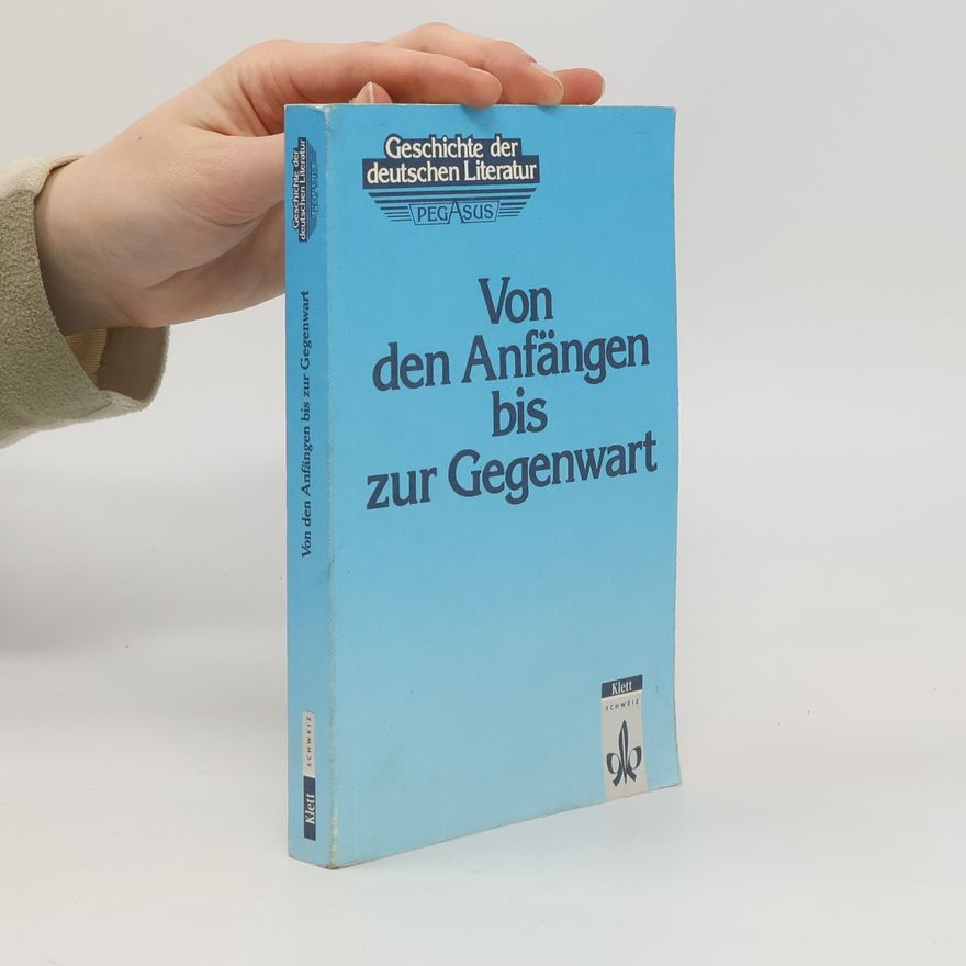 Wolf Wucherpfennig Geschichte der deutschen Literatur