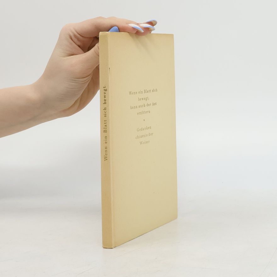 Heinrich Tieck Wenn ein Blatt sich bewegt