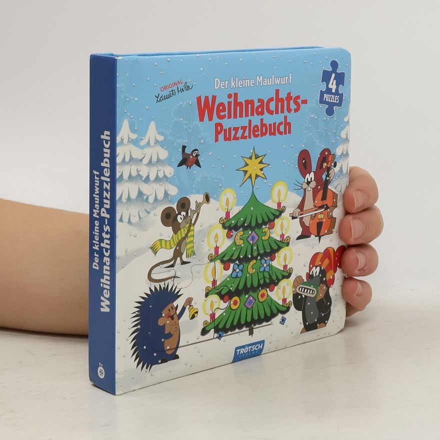 Autorenkollektiv Trötsch Der kleine Maulwurf Puzzlebuch mit 4 Puzzle Weihnachten