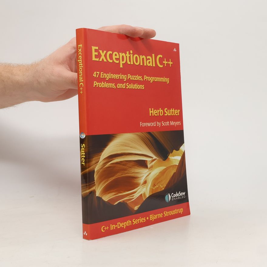 Herb Sutter Exceptional C++, English edition