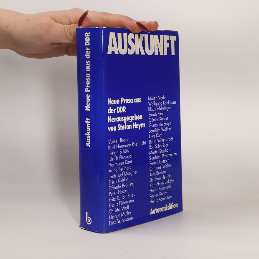 Martin Stephan Autoren Edition: Auskunft