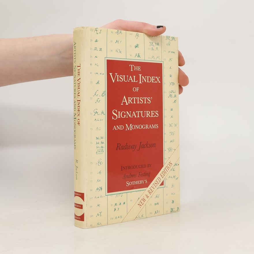 Radway Jackson The Visual Index of Artists' Signatures and Monograms