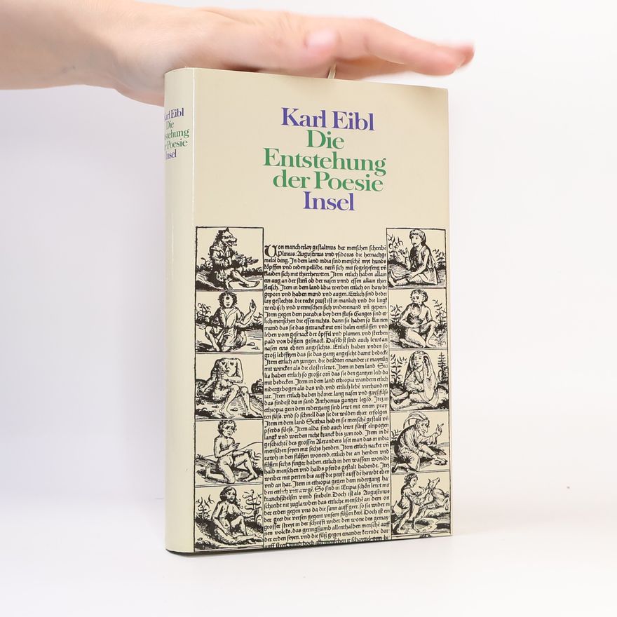 Karl Eibl Die Entstehung der Poesie