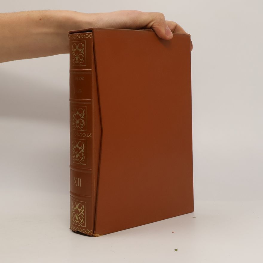 Paul Heyse Collana premi nobel XII. Novelle