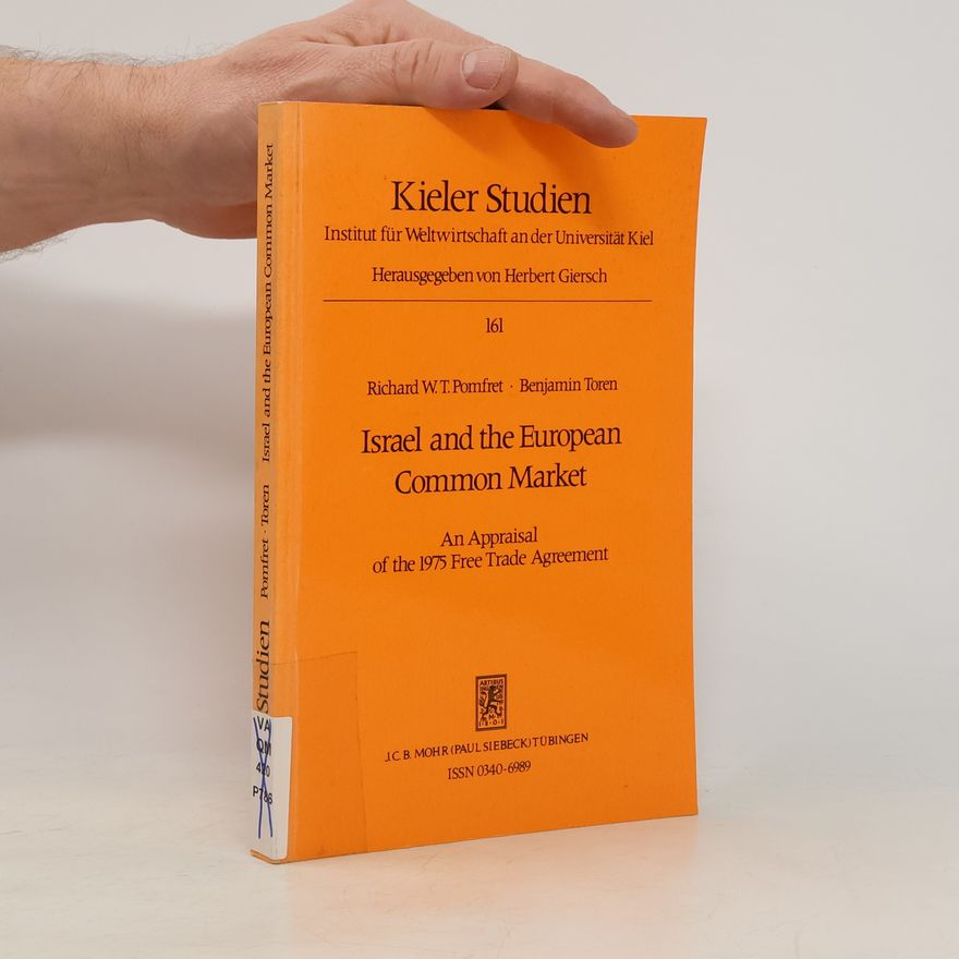 Benjamin Toren Israel and the European Common Market