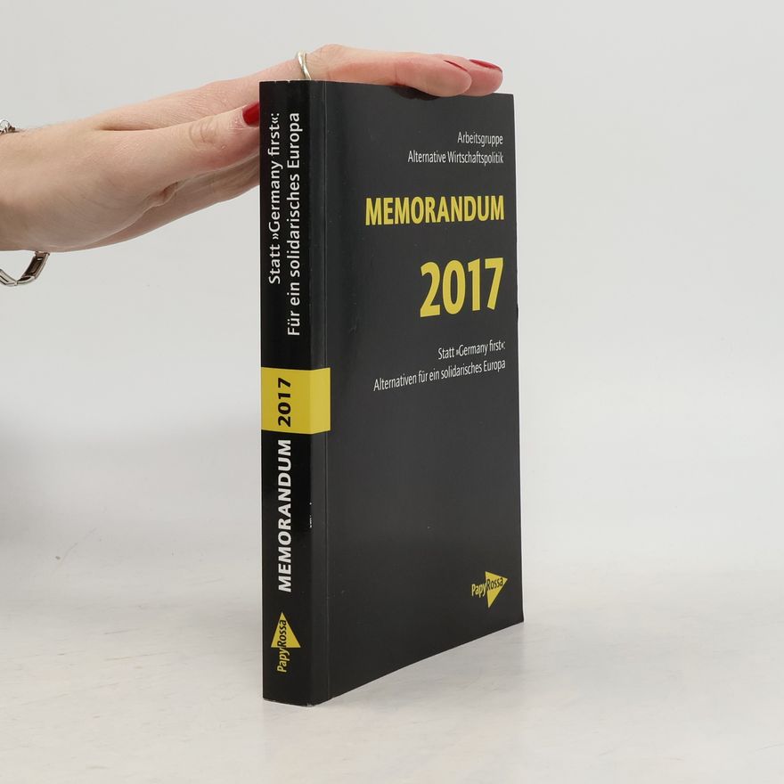 Kolektiv autorů Memorandum 2017
