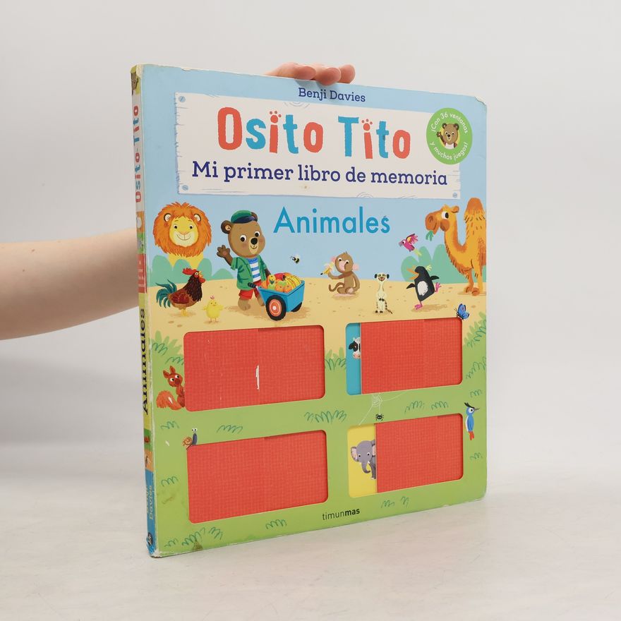 Benji Davies Osito Tito. Mi primer libro de memoria. Animales