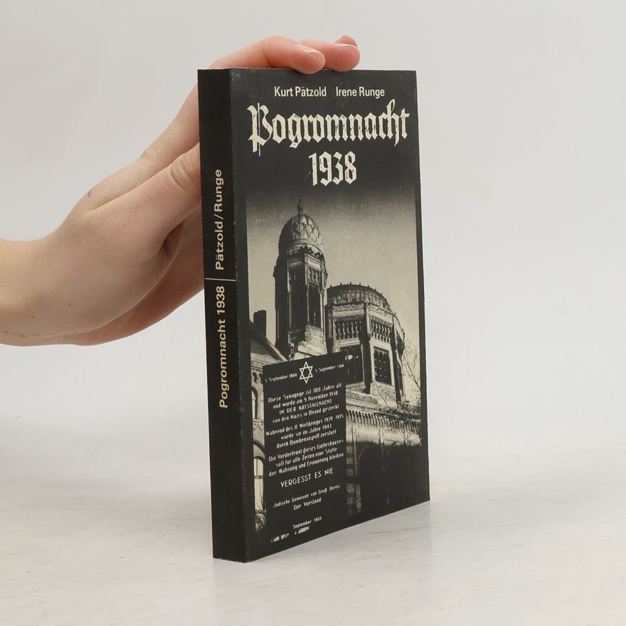 Kurt Pätzold Pogromnacht 1938