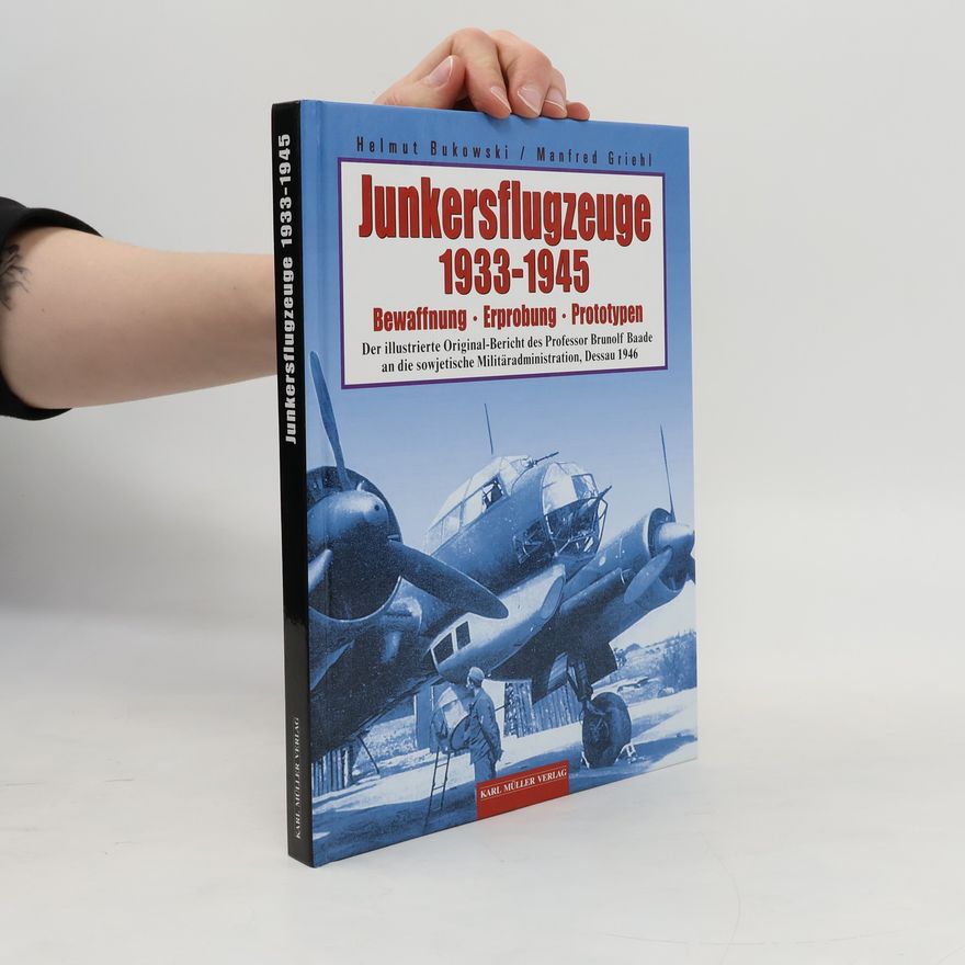 Professor Brunolf Baade Junkersflugzeuge
