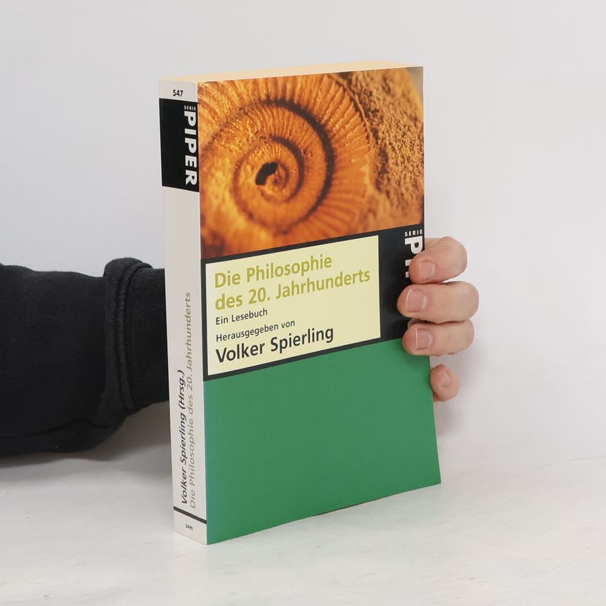 Volker Spierling Die Philosophie des 20. Jahrhunderts