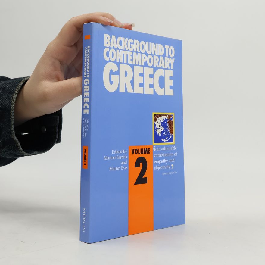 Martin Eve Background to Contemporary Greece