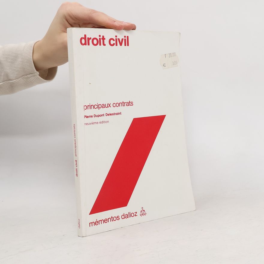 Pierre Dupont Delestraint Droit civil
