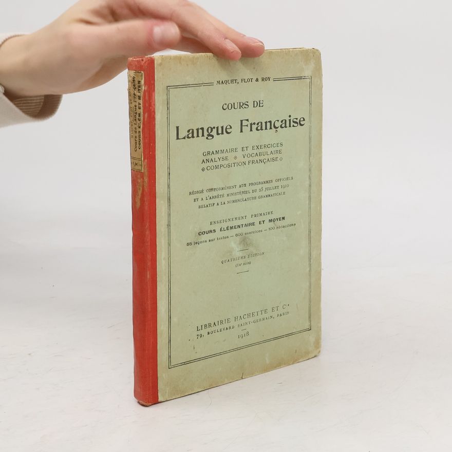 Autorenkollektiv Cours de Langue Francaise