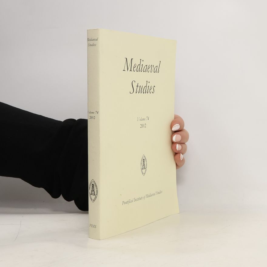 Mark Booth Mediaeval Studies 74
