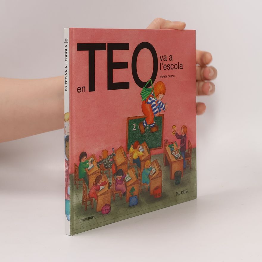 Violeta Denou Teo en la escuela