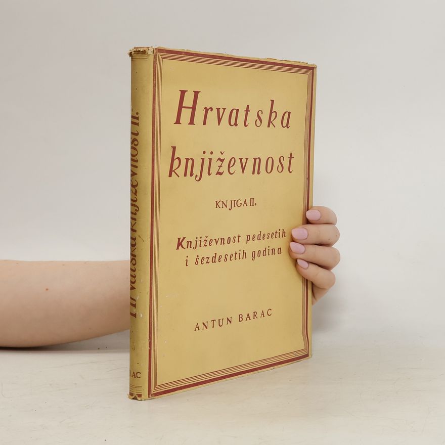 Antun Barac Hrvatska književnost