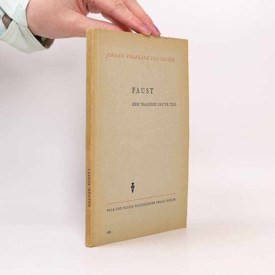 Johann Wolfgang von Goethe Faust