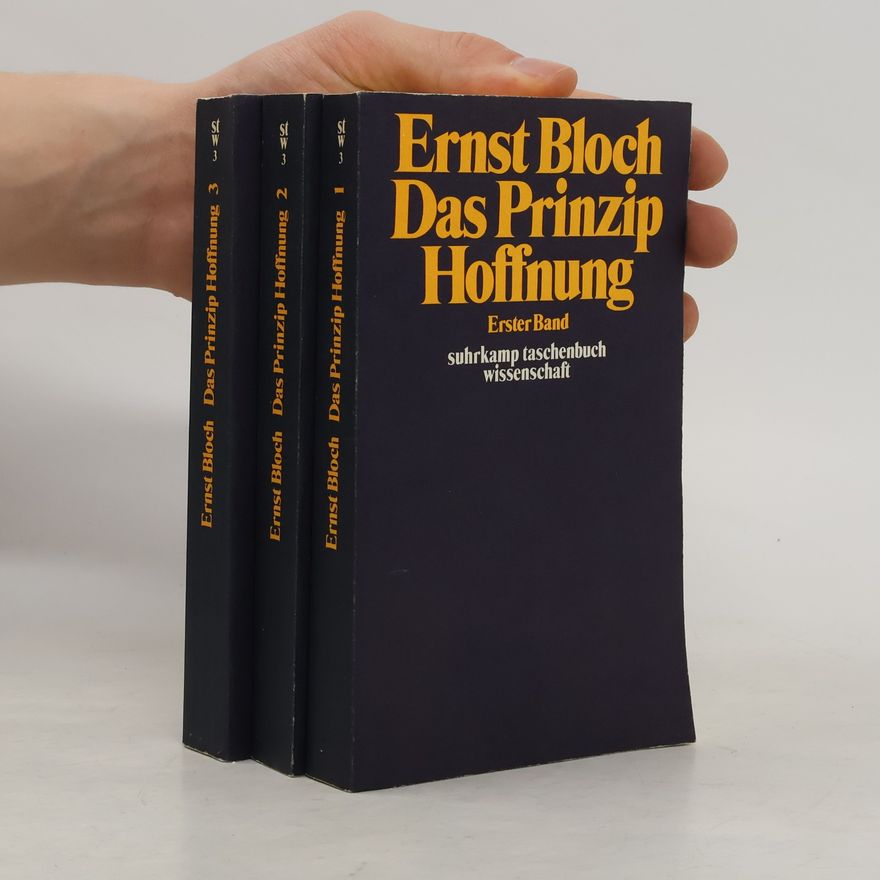 Ernst Bloch Das Prinzip Hoffnung 1-3