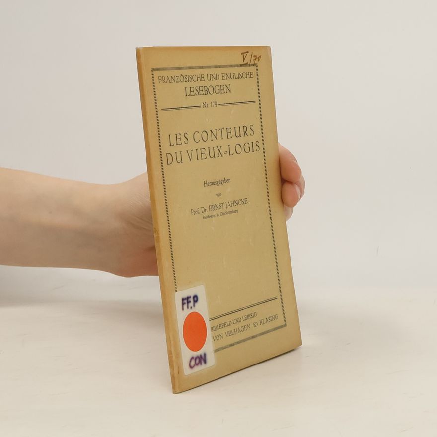 Ernst Jahncke  Les conteurs du Vieux-logis