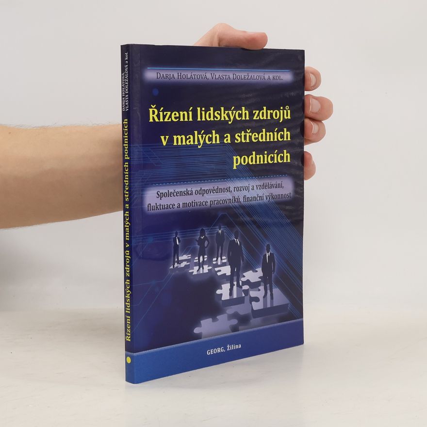 Vlasta Doležalová Řízení lidských zdrojů v malých a středních podnicích