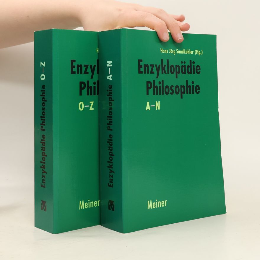 Hans Jörg Sandkühler Enzyklopädie Philosophie 1+2