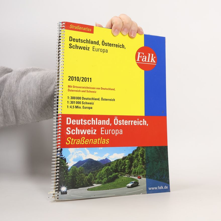 Kolektiv autorů Falk Strassenatlas Deutschland / Oesterreich / Schweiz / Europa 2010/2011